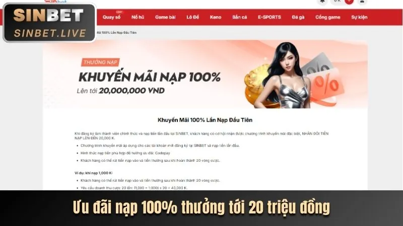 Khuyến mãi chào mừng 8ok Win